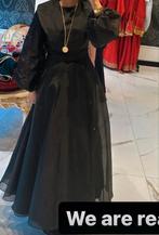 Elegante zwarte avondjurk - Maat S, Ophalen of Verzenden, Gedragen, Maat 36 (S), Zwart