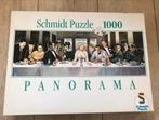 Schmidt panorama puzzel, Marilyn Monroe, 1000 stukjes., Ophalen of Verzenden, 500 t/m 1500 stukjes, Zo goed als nieuw
