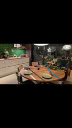 Tafelbladen van gymzaalvloer, 200 cm of meer, Ophalen of Verzenden, Zo goed als nieuw, Vijf personen of meer