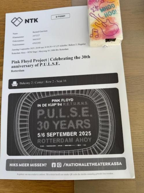 Pink Floyd Project + parkeren, Cd's en Dvd's, Dvd's | Muziek en Concerten, Nieuw in verpakking, Muziek en Concerten, Alle leeftijden
