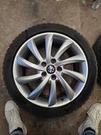 4x Winterbanden Alfa Romeo Guilietta Michelin 5mm 225/45R17, Ophalen, Gebruikt, Banden en Velgen, 17 inch