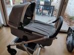 Kinderwagen Nuna Ivvi Savi grijs, Ophalen, Gebruikt, Overige merken, Verstelbare duwstang