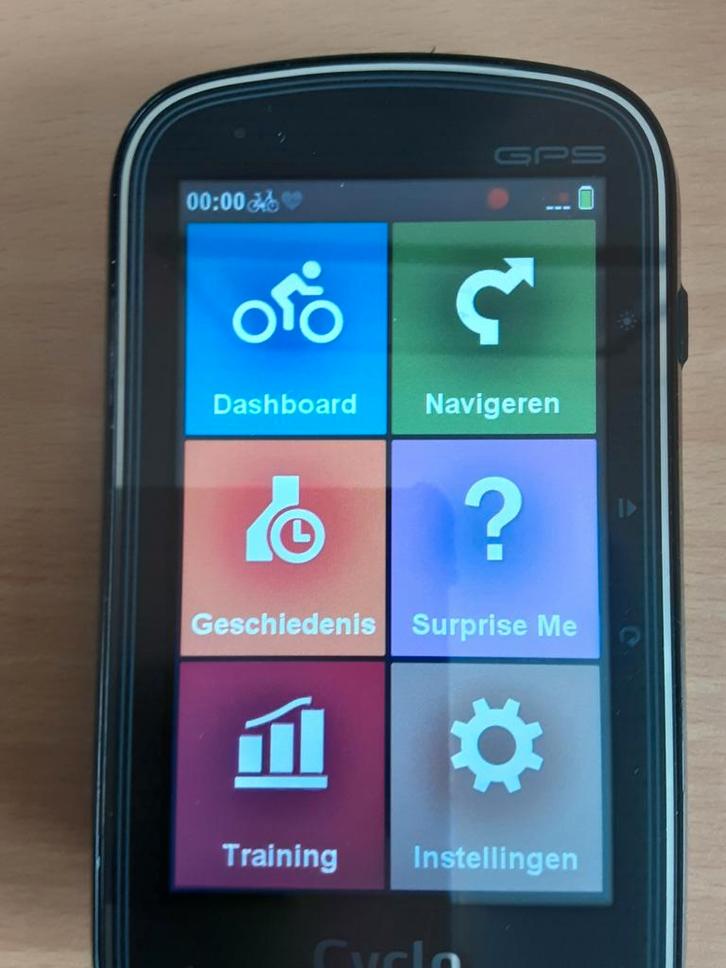 Mio Cyclo GPS Fietscomputer, Fietsen en Brommers, Fietsaccessoires | Fietscomputers, Gebruikt, GPS, Waterdicht, Ophalen of Verzenden