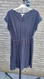 H&M zwangerschap jurk tuniek donkerblauw maat L, H&M, Blauw, Jurk, Maat 42/44 (L)