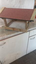 Voederhuisje, Ophalen