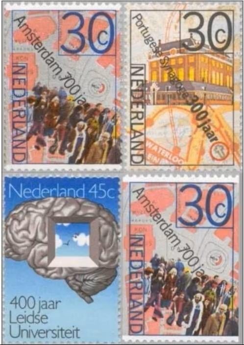 Nederland 1975 - nvph 1064-1067 - Jubilea, Verzenden, Na 1940, Postfris