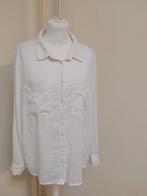Prachtige witte linnen blouse van Street One maat XL, okselm, Kleding | Dames, Street One, Ophalen of Verzenden, Zo goed als nieuw