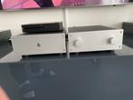 Pink Faun 2x180W geïntegreerde versterker + losse voeding, Zo goed als nieuw, 120 watt of meer, Stereo, Ophalen
