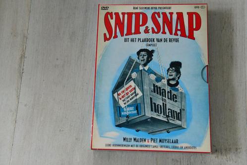 Snip en Snap = Uit het Plakboek van de Revue 3DVDbox, Cd's en Dvd's, Dvd's | Cabaret en Sketches, Tv-programma of Sketches, Alle leeftijden