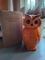 Nieuwe Hk Living uil voorraadpot, Huis en Inrichting, Keuken | Servies, Keramiek, Overige typen, Nieuw, Ophalen of Verzenden