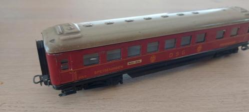 Märklin DB/DSG restauratierijtuig artnr 346/2 bj 1951, Hobby en Vrije tijd, Modeltreinen | H0, Zo goed als nieuw, Wagon, Wisselstroom