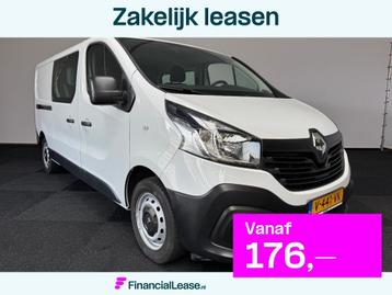 Renault Trafic dubbel cabine 5 persoon Airco Euro 6 trekhaak beschikbaar voor biedingen