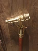 Wandelstok / Flaneerstok met Verrekijker - 99cm, Antiek en Kunst, Ophalen of Verzenden