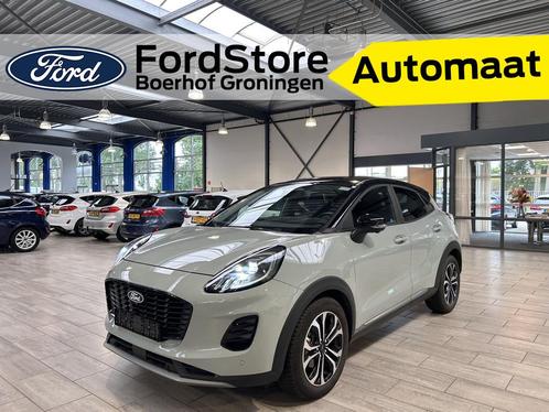 Ford Puma EcoBoost Hybrid 125pk Titanium | Automaat | Afn.Tr, Auto's, Ford, Bedrijf, Te koop, Puma, 360° camera, ABS, Achteruitrijcamera