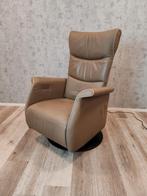 Prominent Wilson leren elektrische relax fauteuil, Huis en Inrichting, Prominent, Leer, Ophalen of Verzenden, Zo goed als nieuw
