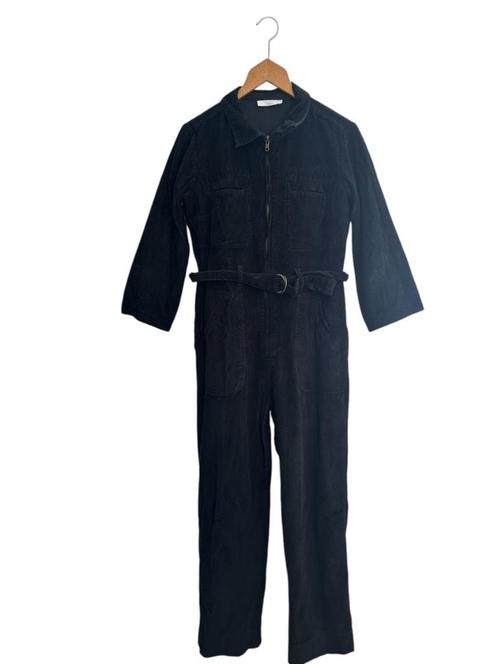 By-Bar jumpsuit zwart rib M, Kleding | Dames, Jumpsuits, Zo goed als nieuw, Maat 36 (S), Zwart, Ophalen of Verzenden