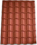 FAILLISSEMENTSPARTIJ METALEN DAKPANPLATEN BRUIN, ROOD & GRYS, Overige kleuren, Nieuw, 15 m² of meer, Metaal
