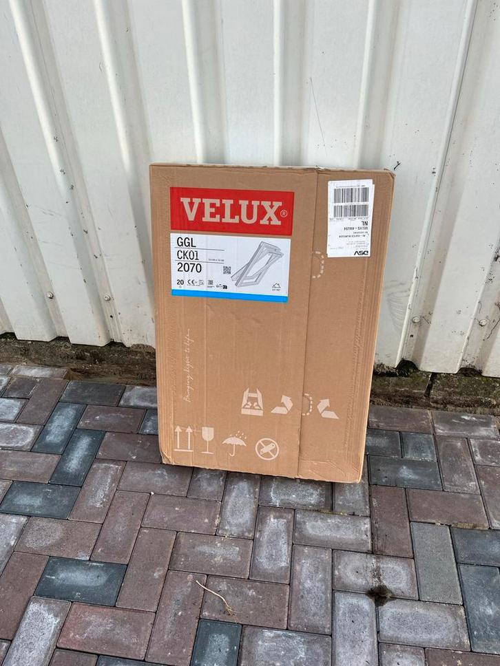 Velux dakraam GGL CK01 - Nieuw in doos, Doe-het-zelf en Verbouw, Deuren en Horren, Nieuw, Overige typen, Minder dan 200 cm, Minder dan 80 cm