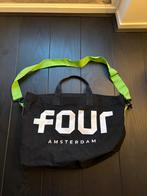 Four Amsterdam Tas - Zwart met Groene Band, Ophalen of Verzenden, Zo goed als nieuw, Zwart, Overige merken