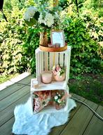 Heel veel trouw decoratie te koop roze, wit, rosé goud, Ophalen of Verzenden, Zo goed als nieuw, Versiering, Geboorte of Huwelijk