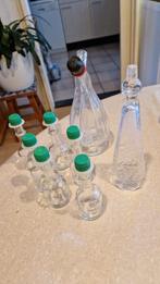 vintage glaswerk kleine flesjes en karafs, Ophalen of Verzenden