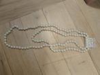 Parel ketting wit, Ophalen of Verzenden, Nieuw, Wit, Overige materialen
