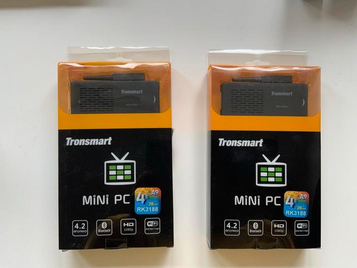 2x Tronsmart MK908II Mini PC Android TV Stick - Nieuw, Audio, Tv en Foto, Mediaspelers, Nieuw, Zonder harde schijf, HDMI, Ophalen of Verzenden