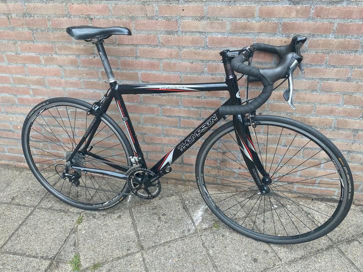 Thompson Radon racefiets Shimano 105 Aluminium framemaat 53, Fietsen en Brommers, Fietsen | Racefietsen, Gebruikt, Heren, Overige merken