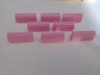 nr. 6864, Afgeronde stenen 1x4, roze. Verzenden mogelijk., Ophalen, Zo goed als nieuw, Complete set, Lego