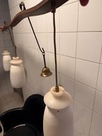 Albast lamp voor eettafel 140cm, Huis en Inrichting, Ophalen of Verzenden, Gebruikt, Glas, 50 tot 75 cm