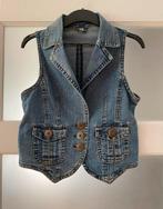 Vintage denim gilet - Maat M (38), Maat 38/40 (M), Blauw, Ophalen of Verzenden, Zo goed als nieuw
