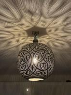Oosterse hanglamp zilver, Huis en Inrichting, Lampen | Hanglampen, Ophalen of Verzenden, Gebruikt, Minder dan 50 cm