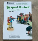 viool boek: Zo speel ik viool , deel 2. Carmen Eberz, Klassiek, Les of Cursus, Ophalen of Verzenden, Zo goed als nieuw