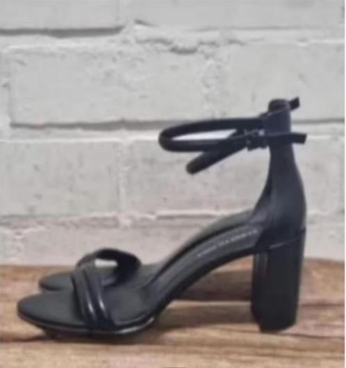 Kenneth Cole - Prachtige leren sandalen maat 42 - Nieuw €150, Kleding | Dames, Schoenen, Nieuw, Sandalen of Muiltjes, Zwart, Ophalen of Verzenden