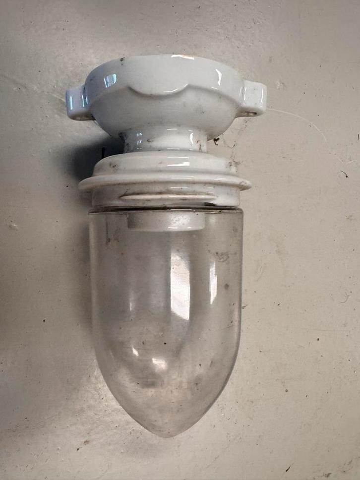 Vintage Industriële Lampen, Huis en Inrichting, Lampen | Overige, Gebruikt, Ophalen of Verzenden