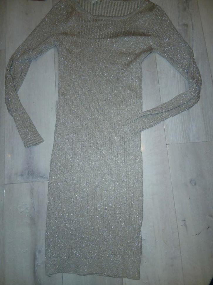Glitter jurk - geen glitter verlies! Maat s stretch, Kleding | Dames, Pyjama's, Zo goed als nieuw, Maat 36 (S), Ophalen of Verzenden