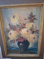 Bloemenschilderij A. v. d. Schout/Schoot, Ophalen of Verzenden