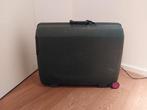 Samsonite koffer hardtop (groen met rode accenten), Sieraden, Tassen en Uiterlijk, Koffers, Gebruikt, Hard kunststof, Slot, Minder dan 35 cm