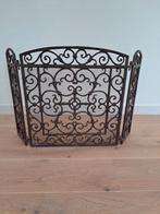 Haardscherm gietijzer., Huis en Inrichting, Haarden, Ophalen, Zo goed als nieuw, Houthaard