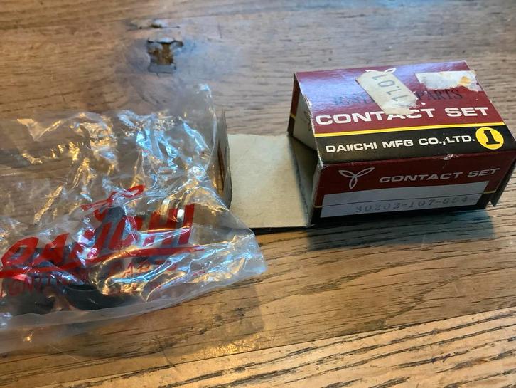 Daiichi Contact Set - 30202-107- 004 -  NOS., Motoren, Onderdelen | Honda, Nieuw, Ophalen of Verzenden