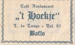 't Hoekje Baflo - L de Lange - tel. 61, Verzamelen, Ophalen of Verzenden