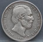 Zilveren 1 gulden 1865 - Willem 3, Postzegels en Munten, Munten | Nederland, 1 gulden, Verzenden, Zilver, Koningin Wilhelmina