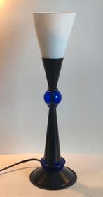 vintage designlamp in Memphis stijl jaren 80, Ophalen of Verzenden, Zo goed als nieuw, Glas, Minder dan 50 cm