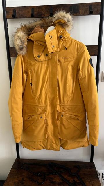 Quechua Women’s winter parka mustard yellow waterproof beschikbaar voor biedingen