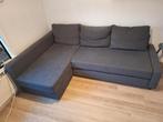 FRIHETEN hoekbank met opberger - donkergrijs, Ophalen, Gebruikt, Tweepersoons