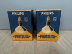 Philips photolita 500 Watt 2 stuks, E27 (groot), Overige typen, Gebruikt, Ophalen of Verzenden