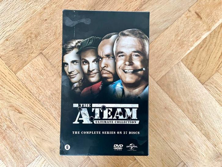 The A-Team - Complete serie op DVD (krasvrij, met NL), Cd's en Dvd's, Dvd's | Tv en Series, Zo goed als nieuw, Actie en Avontuur