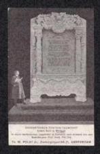 Workum Gedenkteken Grote Kerk Fontein-Tuijnhout., Verzamelen, Ophalen of Verzenden, Voor 1920, Ongelopen, Friesland