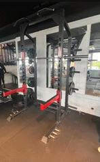 sterling  squat  half rack     Professioneel rack, Ophalen, Zo goed als nieuw, Benen, Oprekstang
