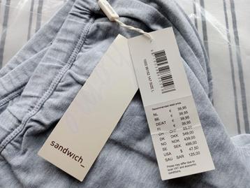 Sandwich legging nieuw met kaartje maat L licht grijs beschikbaar voor biedingen